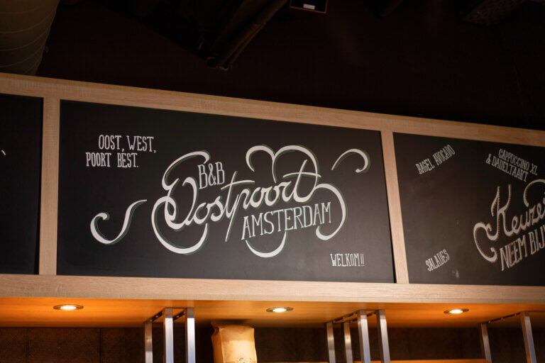 Oostpoort krijtbord